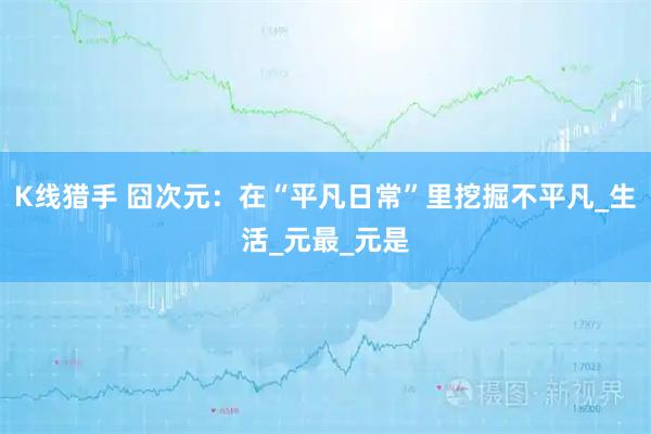 K线猎手 囧次元：在“平凡日常”里挖掘不平凡_生活_元最_元是